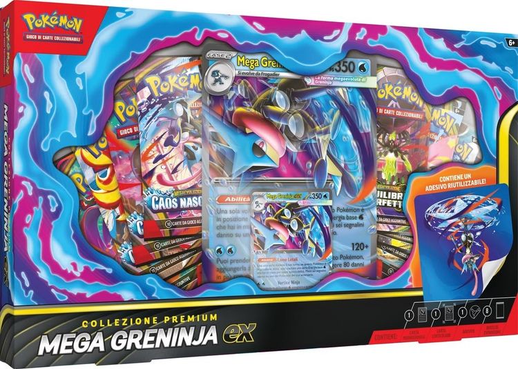 Pokémon Mega Greninja Ex Premium Collection